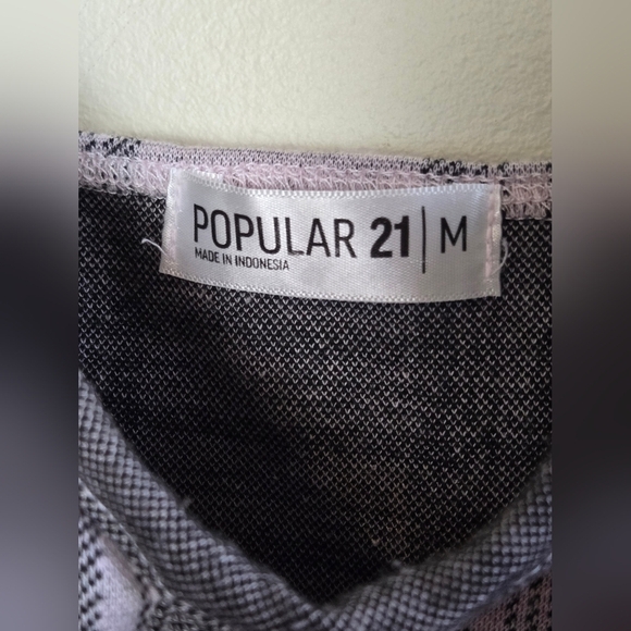 Women's Popular 21 Plaid Corset Boustier Top, Size Medium - Picture 3 of 4